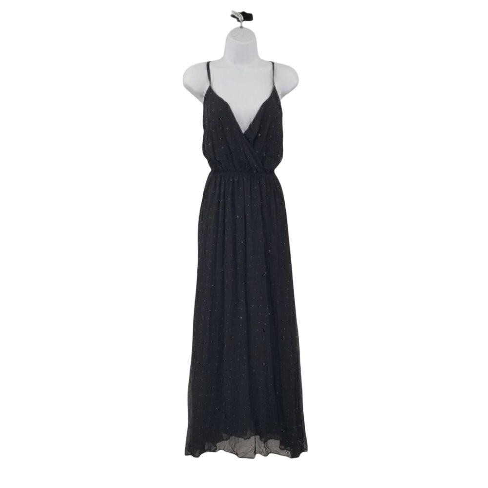 FUNKTIONAL Sparkly Maxi Dress Womens Size XS Extra Small Prom Formal